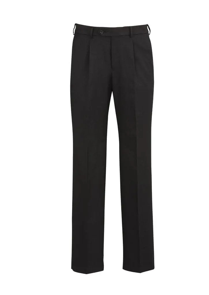 Biz Corporates Mens One Pleat Pant 70111R - Flash Uniforms